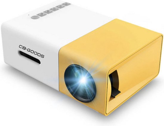 specificatie Malen Nominaal CB-Goods Draagbare Beamer - Full HD Mini Beamer / Projector - Streamen met  iOS &... | bol.com