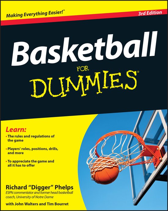Basketball For Dummies 3rd - cover