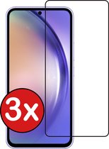Protecteur d'écran en Glas Tempered Glass Samsung A54 - Couverture complète en verre trempé pour Samsung Galaxy A54 - Lot de 3