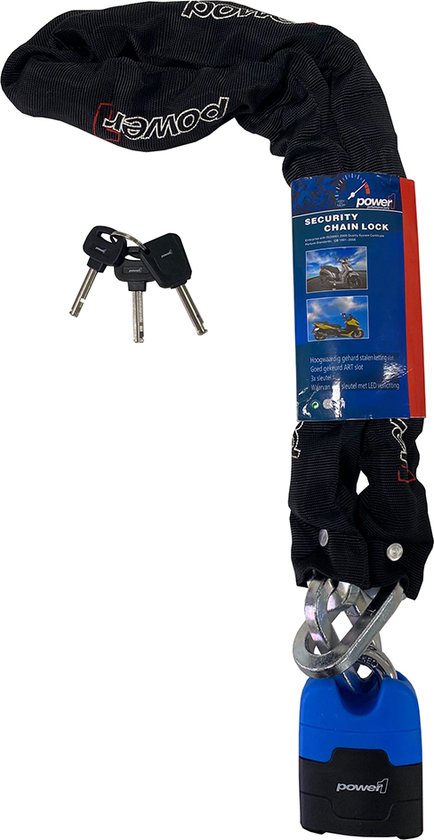 Maxx-Locks Granity Kettingslot - 120cm - Fietsslot - Brommerslot