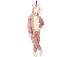 Foto: Apollo kinder onesie unicorn maat 92 104 roze onesie jongens onesie meisjes dieren onesie pupil