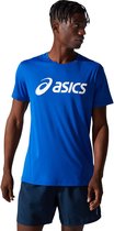 ASICS Core Hardloopshirt - met korte mouwen - Blauw - Maat XL