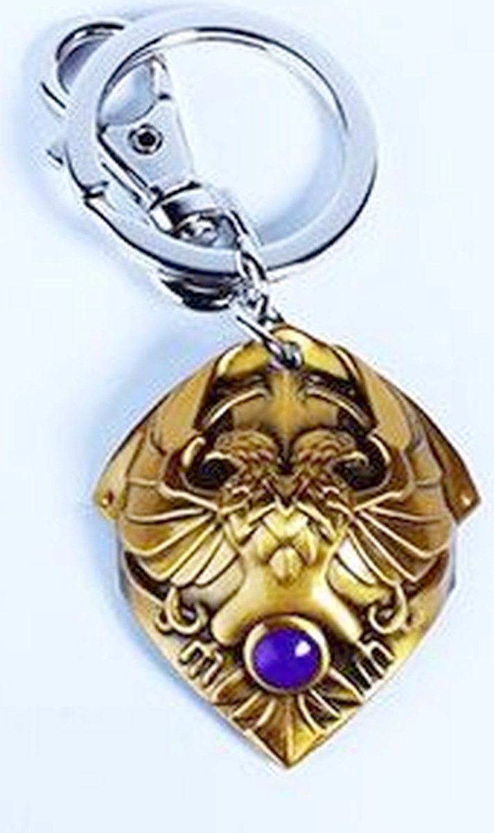 Semic Warhammer - Warhammer 40K Custodian Shoulder Plate Sleutelhanger - Goudkleurig