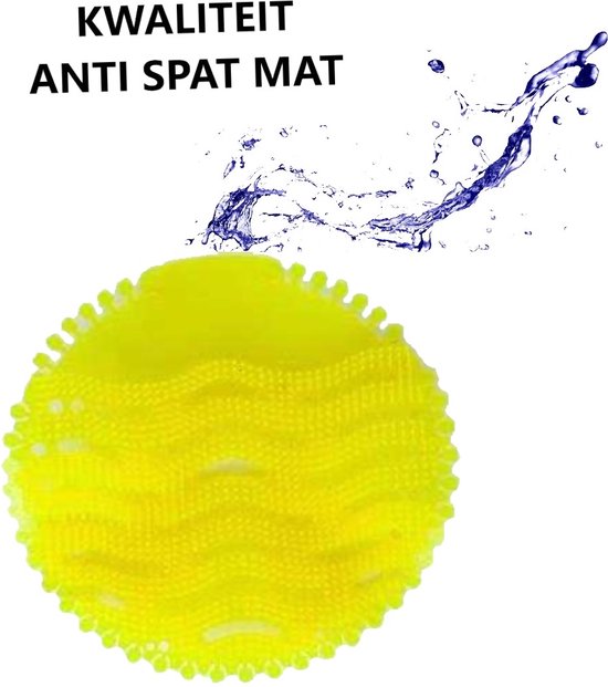 Urinoir Matten Urine Mat 2 Pack Geel Anti spat mat WC Toilet