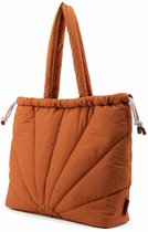 Sticky Lemon Padded Tote Bag Croissant Brown