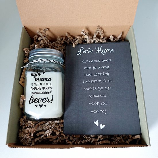 Minibox voor mijn lieve Mama - cadeau Moederdag - cadeau voor Mama