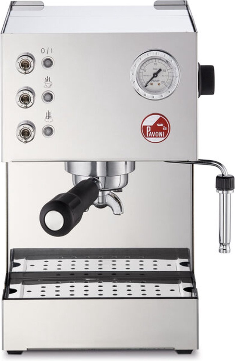 La Pavoni piston espressomachine Gran Caffe Steel LPMGCM01EU | bol