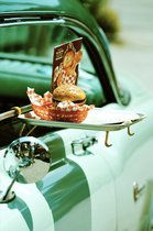 Posters Vintage - Fastfood Poster - Vintage poster - Ouderwets - Interieur Design - 51x71 - Geschikt om in te lijsten