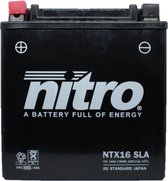 Batterie Nitro GEL - 12V 14Ah - moteurs - ntx16