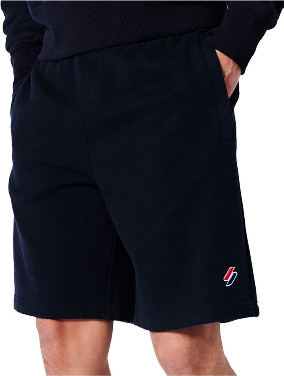 Superdry Code Sl Essential Korte Sportbroek M Man Blauw
