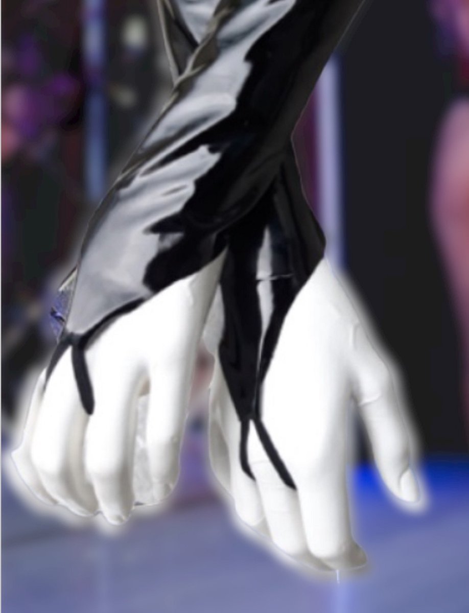 Goedkoopste Handschoenen van Datex (Mix latex en stof ) S/M Sexy glimmend kinky fetish accessoire