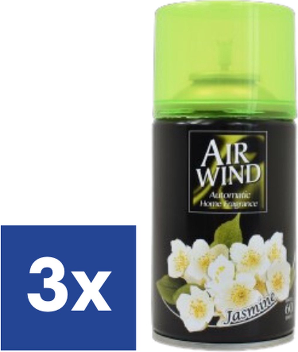 Airwind Jasmijn Luchtverfrisser - 3 x 260 ml