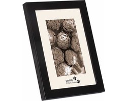 Houten Fotolijst Piano Zwart Hoogglans-40x60 - Helderglas - Breedte profiel is 30 mm - Goodlife Picture Frames