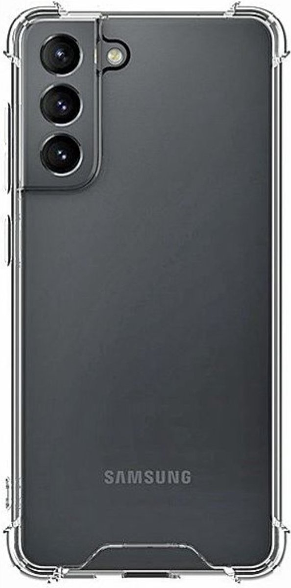 Gorilla - Telefoonhoesje - Samsung Galaxy S21 FE - Anti Barsten