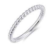 Belle Ring boules empilables en argent 16,00 mm. (taille 50) | Bague femme | Bague coulissante| Jonline