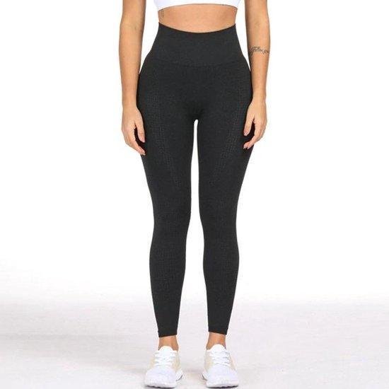 Sportlegging Dames - Zwart - High Waist Legging - Yoga Pants