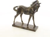 Beeld gegoten, Kunststof, Paard - decoratief - Dier, Polyresin - 32,5 cm hoog