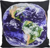 World / Wereld Kussenhoes | Katoen / Polyester | 45 x 45 cm