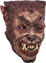 Partychimp Horror Wolf Masker Met Haar - Halloween - Latex - One size