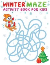 winter maze activity book for kids