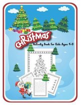 Christmas Activity Book For Kids Ages 4-8