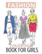 Fashion Coloring Book for girls
