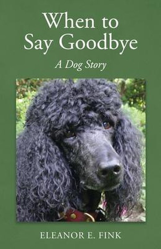 When to Say Goodbye-A Dog Story - cover
