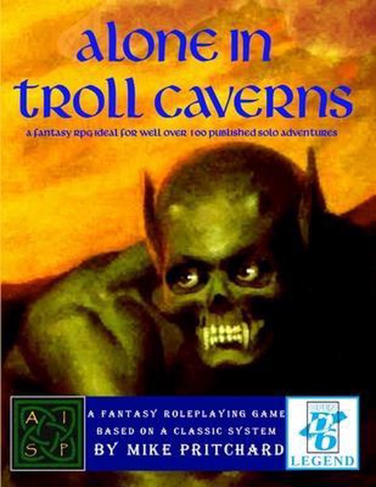 Alone in Troll Caverns - cover
