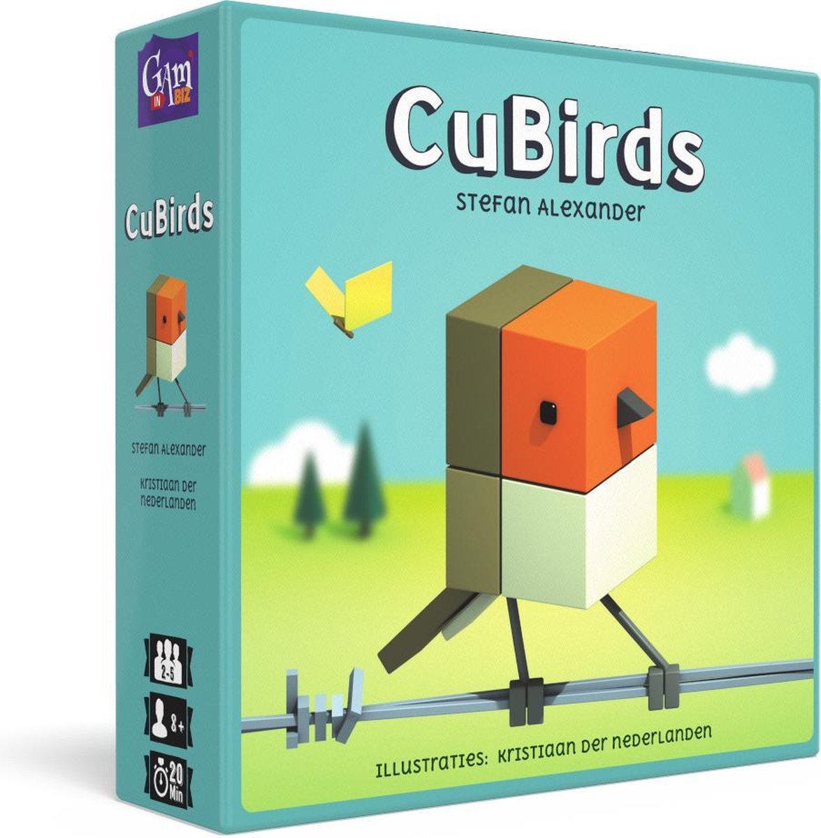 CuBirds - Kaartspel - Engels/Frans