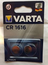 Varta CR1616 Blister 2 pièces