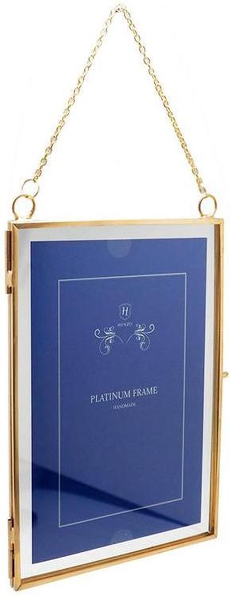 Henzo Fotolijst - Henzo - Platinum Vintage - Fotomaat 10x15 cm - Goud