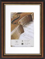 Fotolijst - Henzo - Verona - Fotomaat 10x15 cm - Donkerbruin