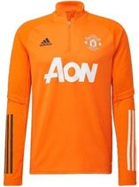 Adidas Adidas Manchester United Trainingstop Oranje Heren