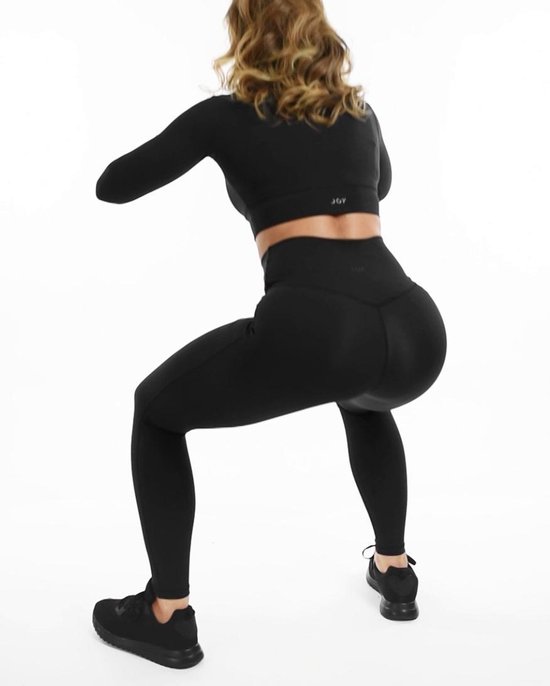Zwarte Shaping sportlegging - High waist - Squat proof | bol