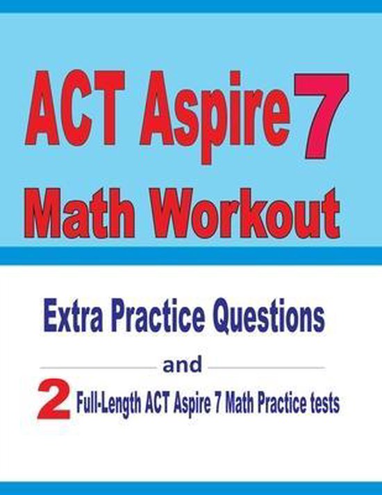 ACT Aspire 7 Math Workout - cover