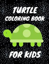 Turtle Coloring Book For Kids.