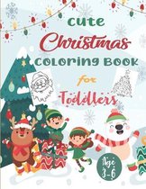 Cute Christmas Coloring Book for Toddlers
