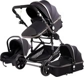 Magic Combi Kinderwagen - Zwart Incl. Baby Gifts