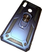 ZKl Telecom Telefoonhoesje - Back Cover - Geschikt Voor Huawei Y6 (2019) - Blauw