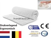 Topdek Matras - Topper - Topdek -Topdekmatras-180x200-Traagschuim Nasa/Visco -7cm dik