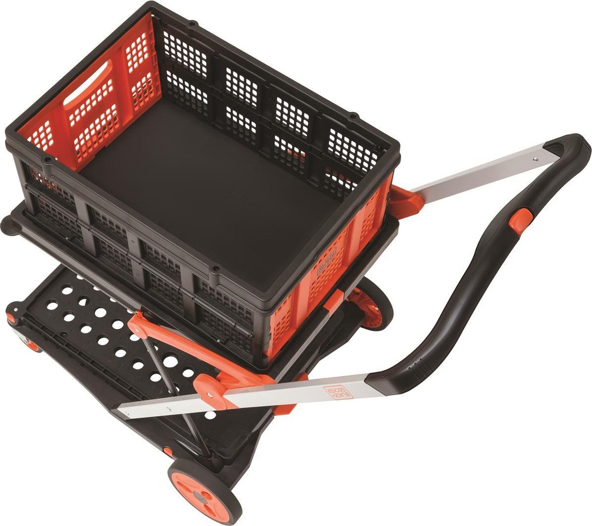 Carrello Pieghevole BLACK+DECKER Chariot - Nero E Arancione | Trasporto