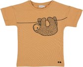 Trixie T-shirt Silly Sloth Junior Katoen Bruin Maat 116