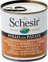 Schesir Hond Blik 285 g Kip&Aardappel