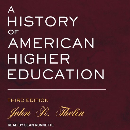 A History of American Higher Education - cover