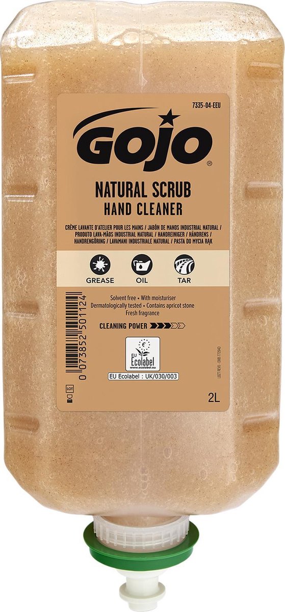 Gojo | Natural Scrub | Handreiniger | 4 x 2 liter