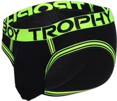 Andrew Christian Trophy Boy Score Brief Zwart - MAAT S - Heren Ondergoed - Slip voor Man - Mannen Slip