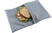 Re-Uasble dubbel lunchbag - Stone Grey