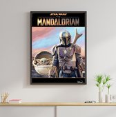 Poster Star Wars - The Mandalorian - Disney - 91.5 x 61 cm