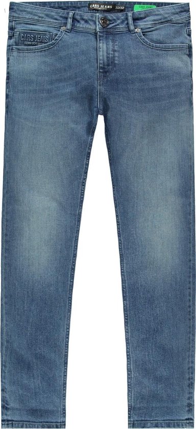 Cars Jeans Heren DOUGLAS DENIM Regular Fit STONE USED  - Maat 38/34