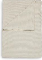 Hoogwaardige Lits-jumeaux Katoen Sprei Waffelstructuur Zand | 240x260 | Heerlijk Zacht | Elegant En Luxe